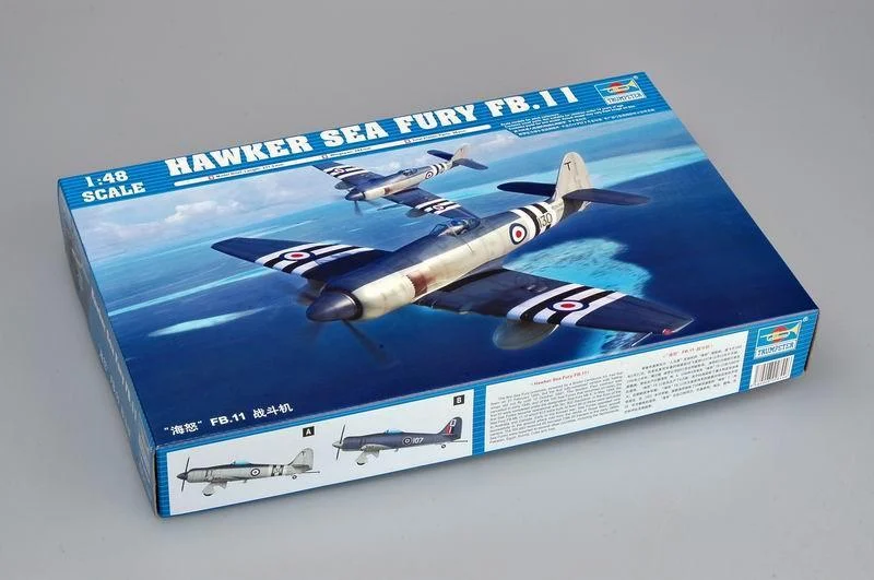 1/48 Trumpeter Hawker Sea Fury FB.11 02844