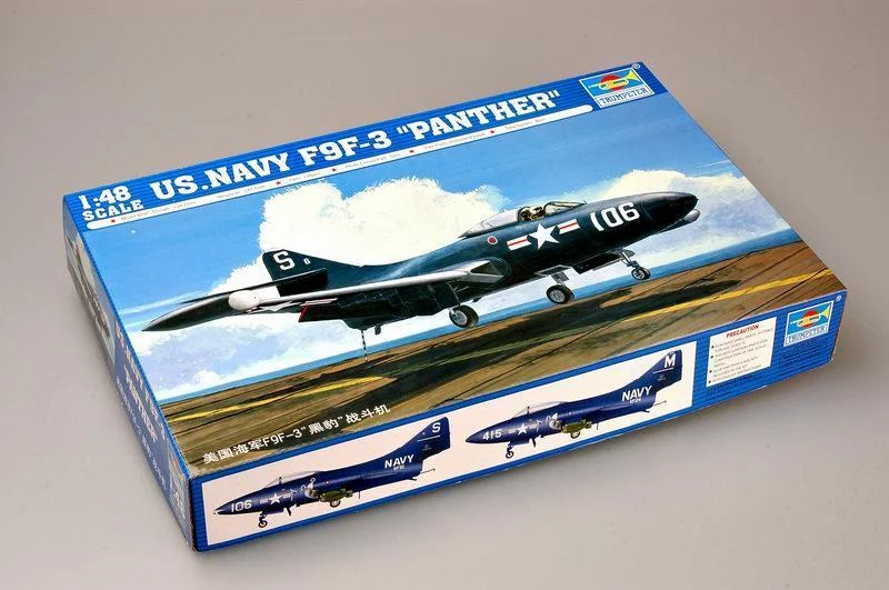 1/48 Trumpeter U.S. Navy F9F-3 Panther 02834