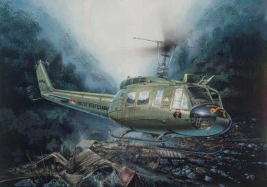 1/48 UH1D Iroquois Helicopter - Italeri
