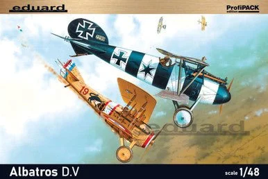 1/48 WWI Albatros D V German BiPlane Fighter (Profi-Pack Plastic Kit) (Re-Issue)