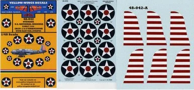 1/48 Yellow Wings Decals SB2U-1/2/3 Oversize National Insignia