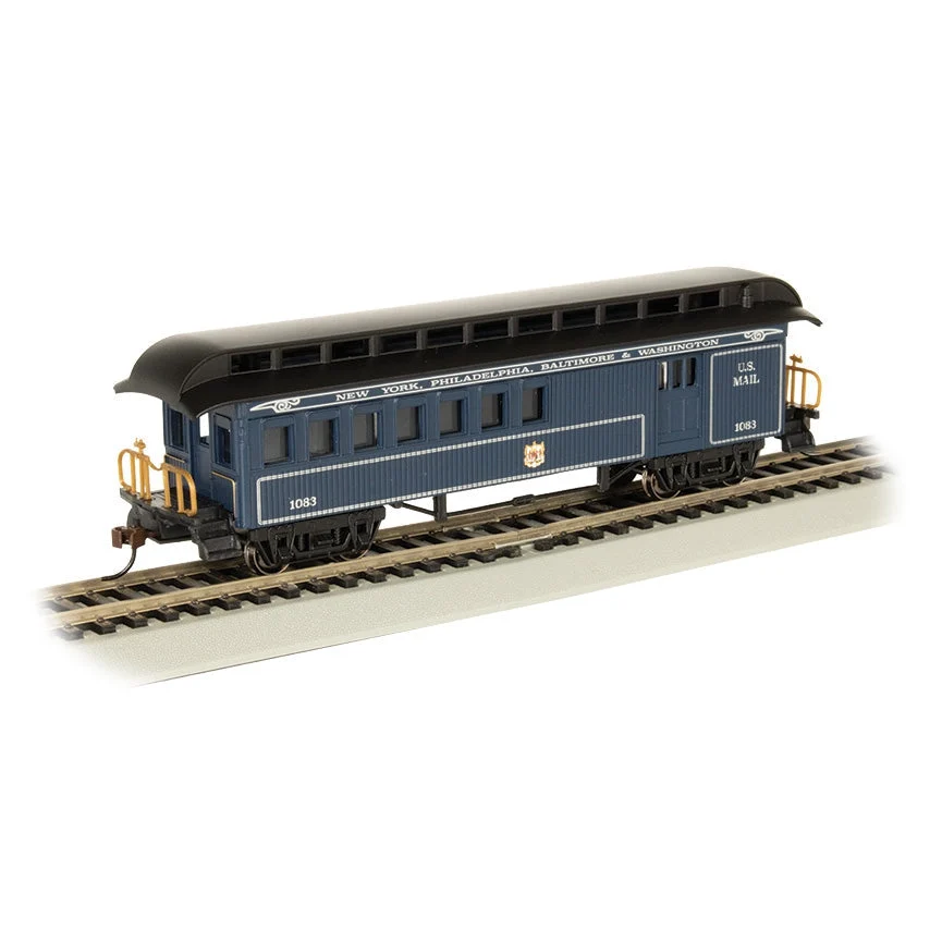 Bachmann HO Scale Old-Time Combine B&O Royal Blue - BAC15205
