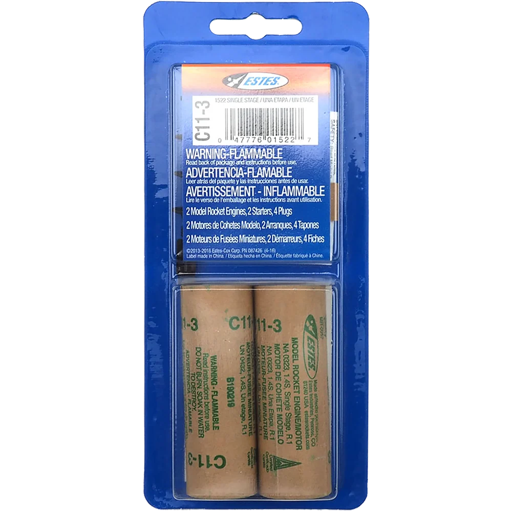 Estes C11-3 Engines/2pk