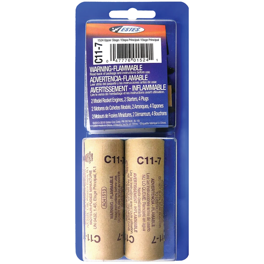 Estes C11-7 Engines/2pk