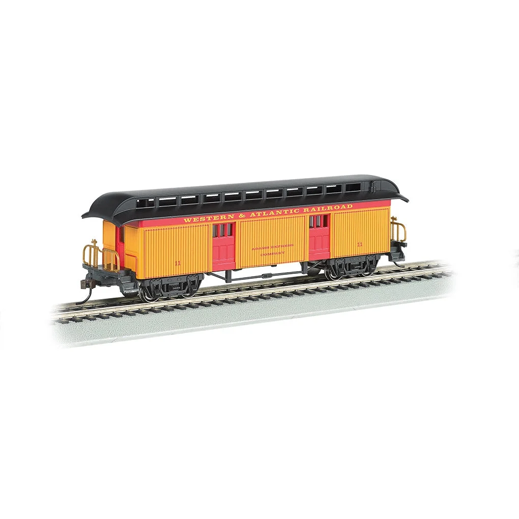 Bachmann HO Scale Old-Time Baggage Car Western & Atlantic - BAC15301