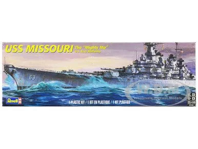 1/535 Revell USS Missouri Battleship Plastic Model Kit - 0301
