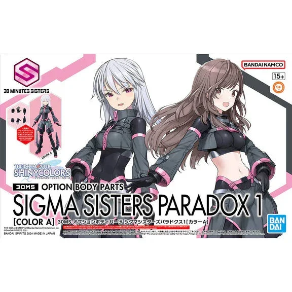 Bandai The Idolmaster Shiny Colors 30 Minutes Sisters Option Body Parts Sigma Sisters Paradox 1 (Color A) - Bandai Namco