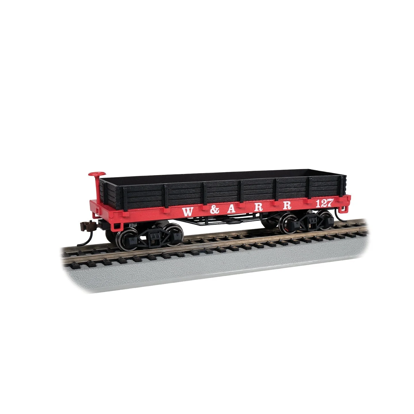 Bachmann HO Scale Old-Time Gondola Western & Atlantic #127 - BAC15403