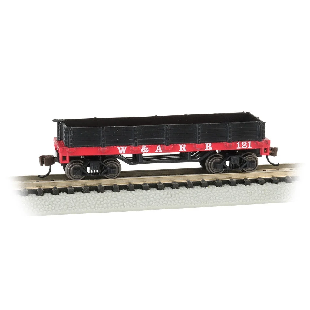 Bachmann N Scale Old-Time Gondola W&A - BAC15451