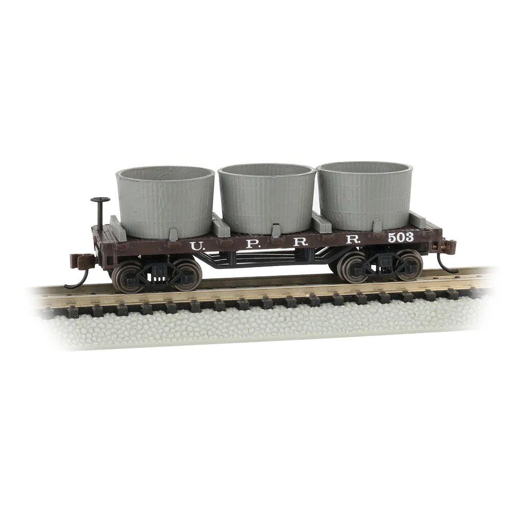 Bachmann N Scale Old-Time Water Tank Car UP - BAC15553