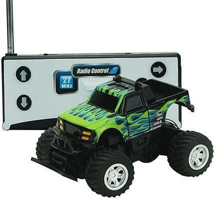 1/58 IMEX 2.4G R/C Baja Racer Black w/Flames 8024B - IMEX Model Co.