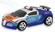 1/58 IMEX R/C Police Car Silver + Blue 2.4G 2006SB - IMEX Model Co.