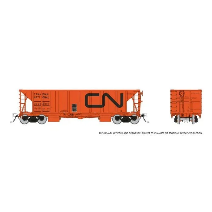 HO Rapido NSC Ballast Car: CN: Single Car #2 - Rapido Trains