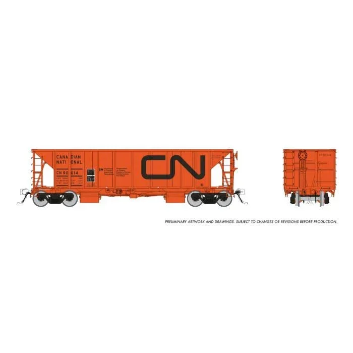 HO Rapido NSC Ballast Car: CN Branchline: Single Car #2 - Rapido Trains