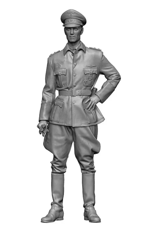 1/16 H3 Model WWII Wehrmacht Officer 16115 - H3 Models