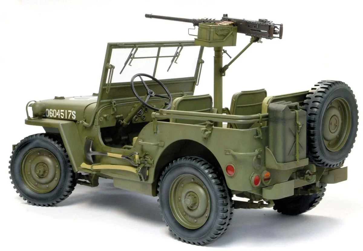 1/6 Dragon Models 1/4 Ton Truck w/.50Cal Machine Gun 75052