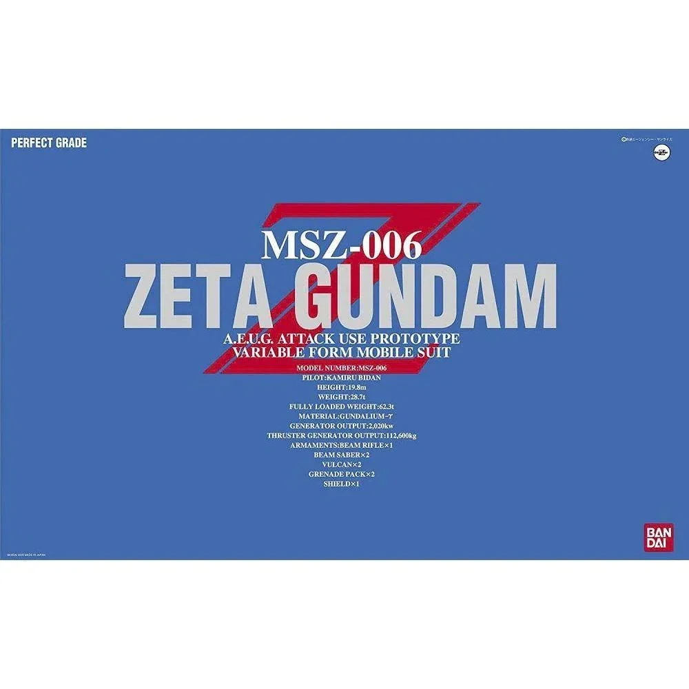 1/60 PG MSZ-006 Zeta Gundam