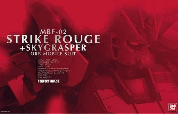 1/60 PG Strike Rouge + Skygrasper Gundam Seed - Bandai Namco