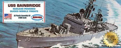 1/600 Atlantis Models USS Bainbridge Frigate