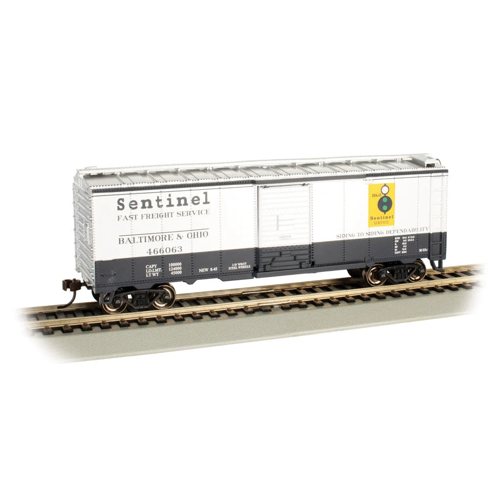 Bachmann HO Scale 40' PS-1 Boxcar B&O #466063/Sentinel - BAC16005