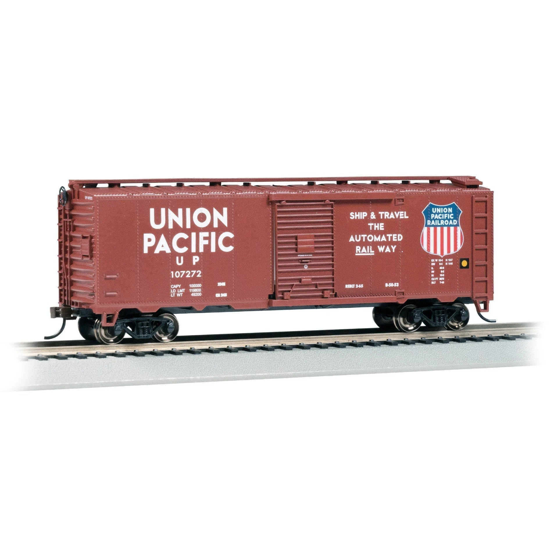 Bachmann HO Scale 40' PS-1 Boxcar UP - BAC16019