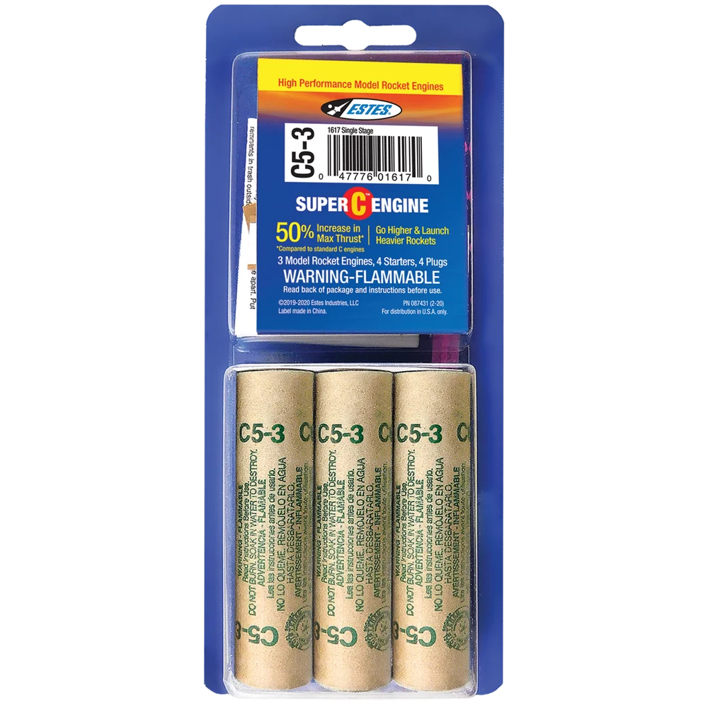 Estes C5-3 Engines/3pk Skill Advanced