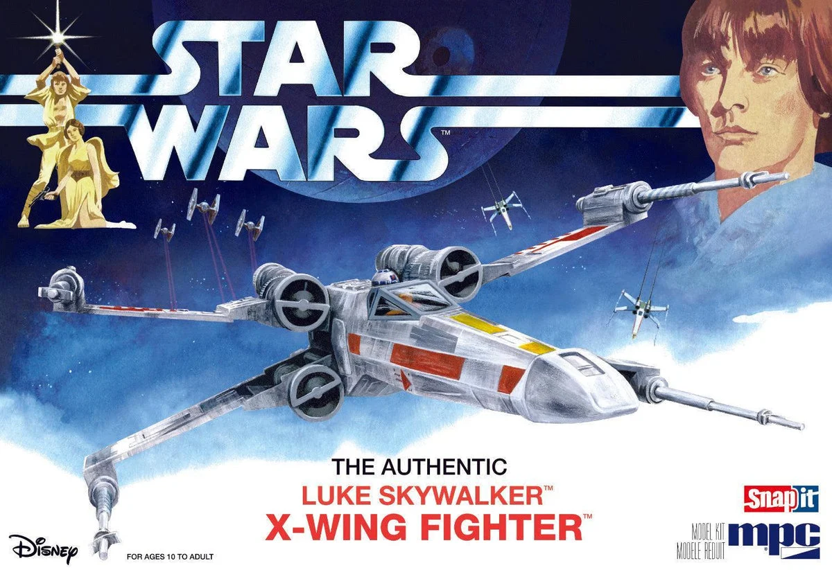 1/63 MPC Star Wars: A New Hope X-Wing Fighter (SNAP) 948