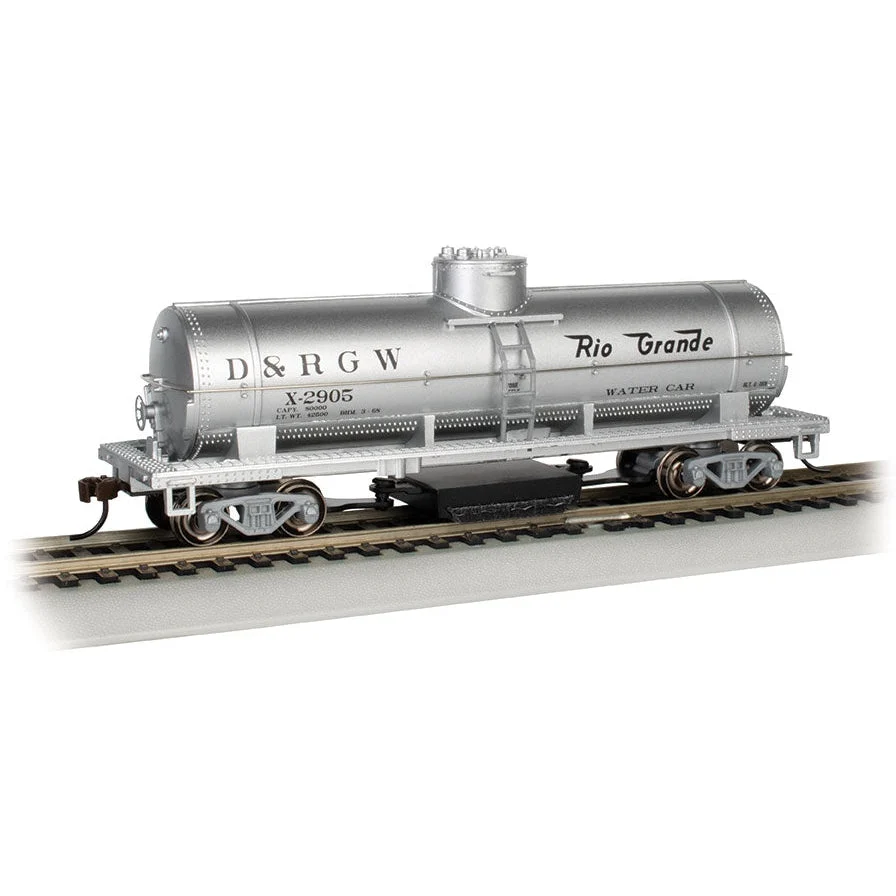 Bachmann HO Scale Track Cleaning Tank Car D&RGW #X-2905/sil - BAC16310
