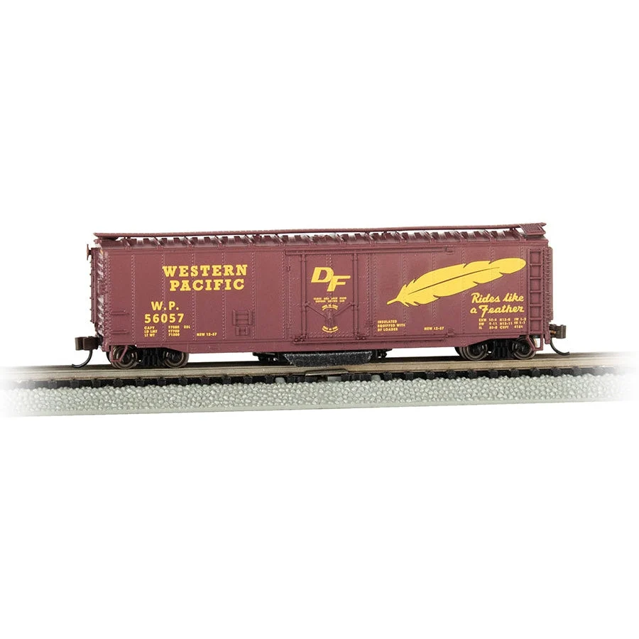 Bachmann N Scale Track Cleaning 50' Plug Door Boxcar WP - BAC16367