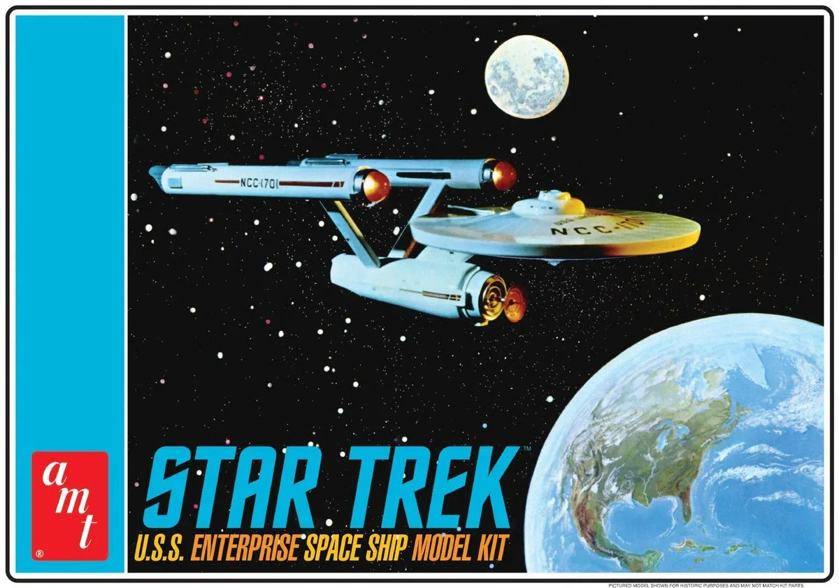 1/650 AMT Star Trek Classic U.S.S. Enterprise 1296