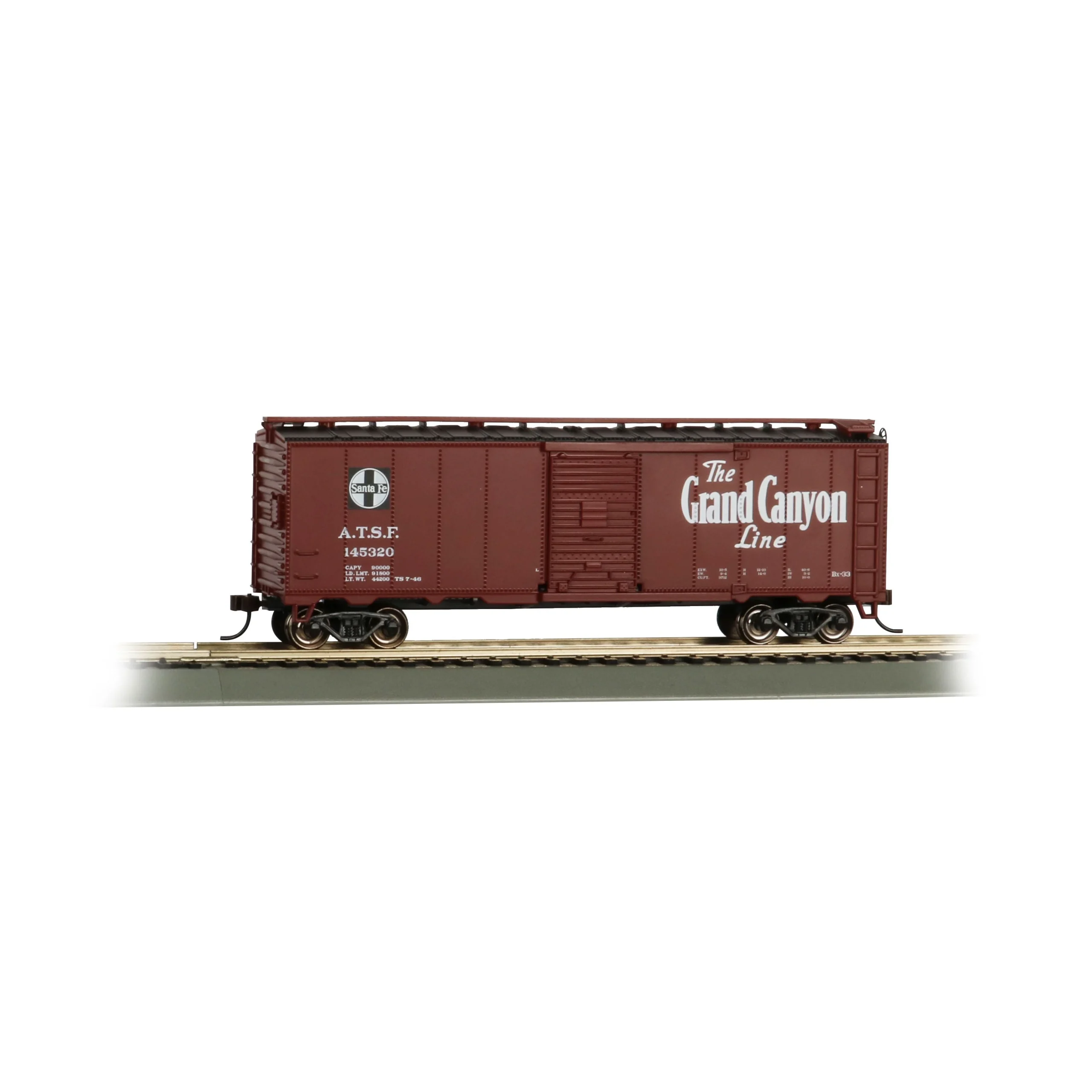 Bachmann HO Scale 40' SF Map Boxcar/Grand Canyon - BAC16503