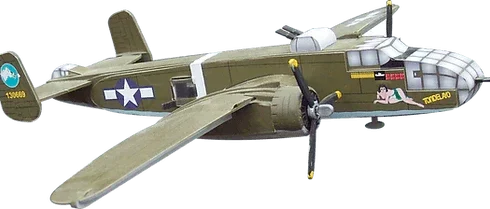 1/66 Osborn B25J Mitchell 6040 - Osborn Model Kits