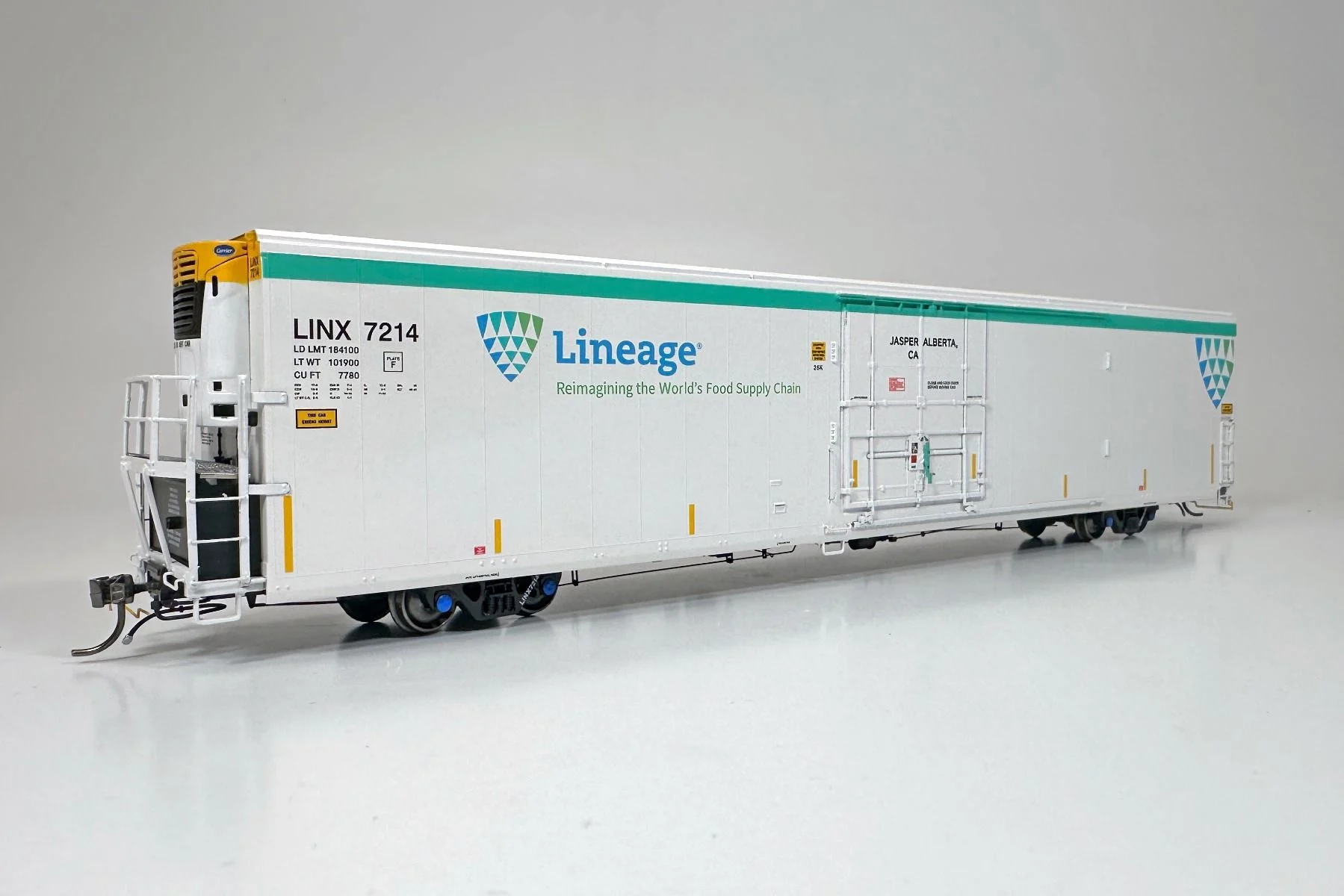 Rapido HO Scale Lineage #7199 "Blue Island" Greenbrier 7780 Reefer (Sound Equipped) - RAP167503-1