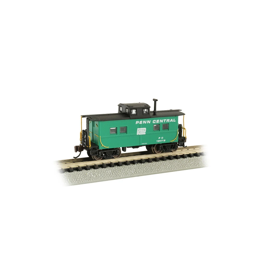 Bachmann N Scale NE Steel Caboose PC/grn - BAC16866