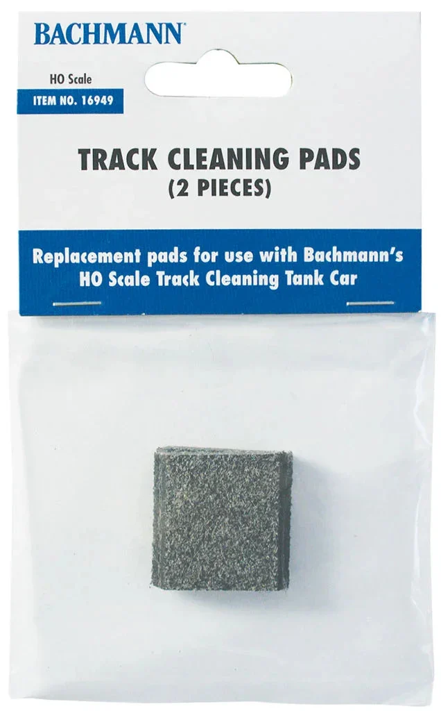 Bachmann HO Track-Cleaning Replacement Pads (2/pk) 16949