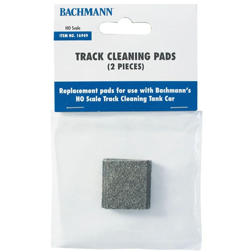 Bachmann HO Scale Track Cleaning Replacement Pads/2pk - BAC16949
