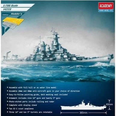 1/700 Academy USS Missouri BB-63 Battleship - Special Modeler's Edition