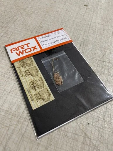 1/700 Bluewox German Zerstorer 1944 Wood Deck for Trumpeter Kit - Artwox
