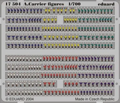 1/700 Eduard Aircraft Carrier Figures (Pre-Painted)