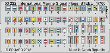1/700 Eduard International Marine Signal Flags Steel (Pre-Painted)