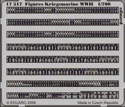 1/700 Eduard Kriegsmarine Figures WWII (Pre-Painted)