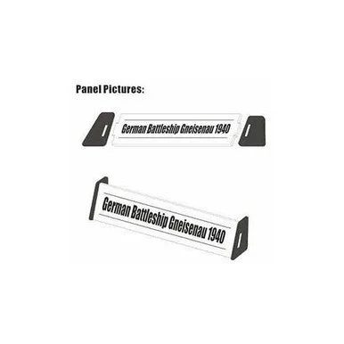 1/700 Flyhawk German Battleship Gneisenau 1940 Name Plate(For Flyhawk FH1149) - Flyhawk Models