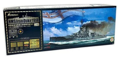 1/700 Flyhawk HMS Iron Duke DELUXE Plastic Model Kit - Flyhawk Models