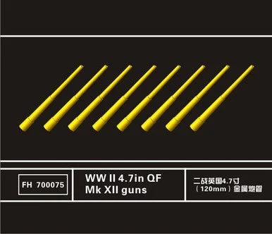 1/700 Flyhawk Photo Etch 4.7in QF Mk XII guns - Flyhawk Models