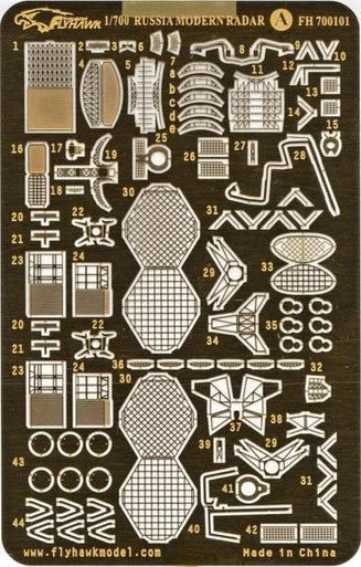 1/700 Flyhawk Photo Etch Russia Modern Radar - Flyhawk Models
