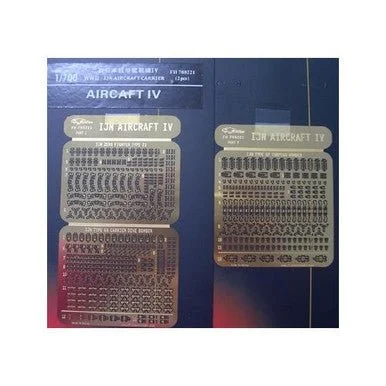 1/700 Flyhawk Photo Etch WWII IJN Aircraft Set #4 (IJN Zero Fighter Type21IJN Type99 Carrier Dive BomberIJN Type97 Torpedo Bomber) - Flyhawk Models
