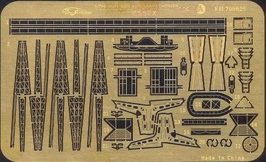 1/700 Flyhawk Photo Etch WWII USN Aircraft Carrier Essex - Flyhawk Models