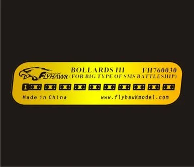 1/700 Flyhawk SMS Big Battleship Bollards (x8) - Flyhawk Models