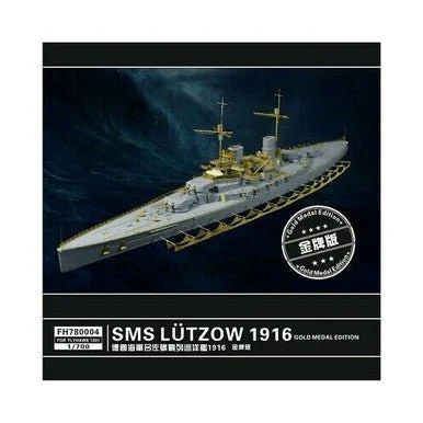 1/700 Flyhawk SMS Lutzow 1916 Upgrade Detail Set - Gold Edition