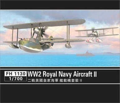 1/700 Flyhawk WWII Royal Navy Aircraft Set II - Flyhawk Models